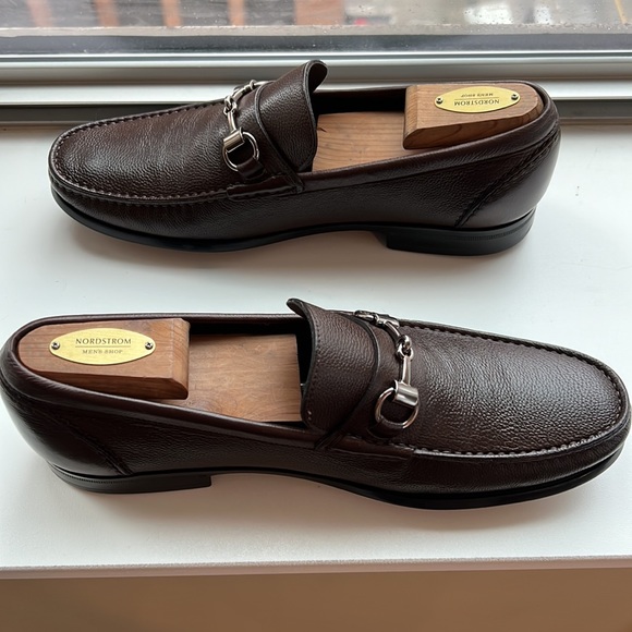 Lightly worn Monte Rosso Men’s dress shoes. Brown. Made in Italy. Size 8.5. - Picture 2 of 8